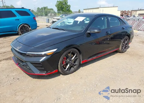 2025 Hyundai Elantra N from USA, damaged, VIN KMHLW4DK8SU027758